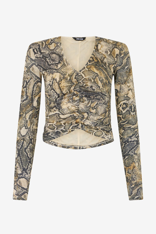 JC Top With Python Print JC Top With Python Print CORTECCIA UFT136-UF190
