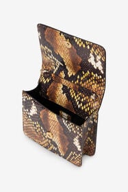 RC Medium Roar Bag RC Medium Roar Bag PYTHON PRINT BROWN SKB023-PN053