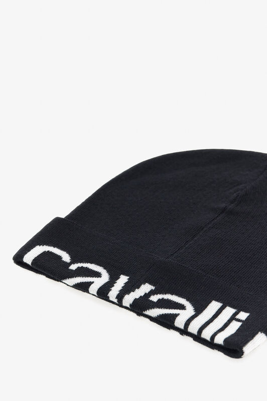 RC Wool Blend Beanie with Logo Black TALR12-IR029