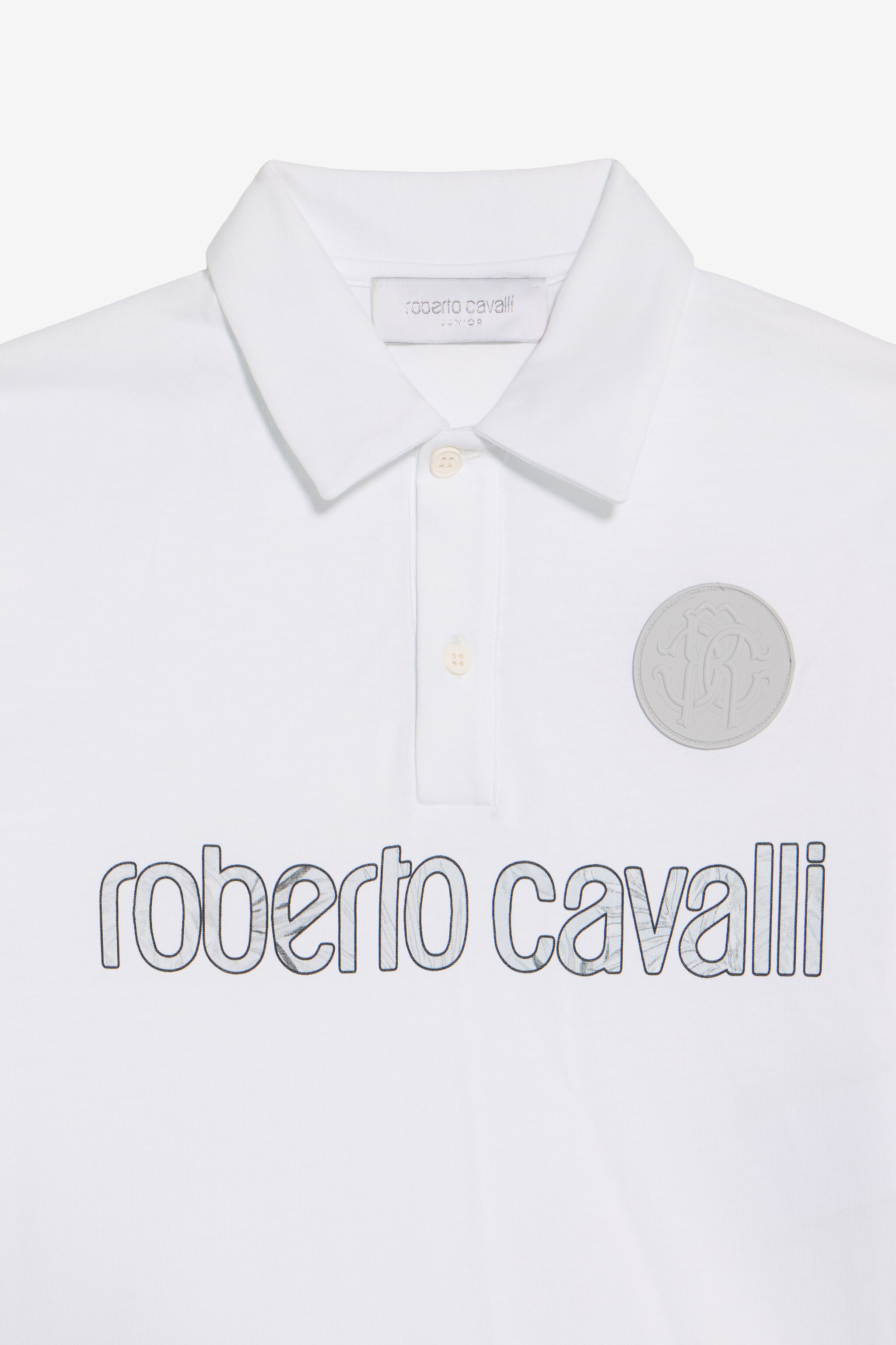 JU White Logo Polo JU White Logo Polo OPTICAL WHITE VJT64E-JD001