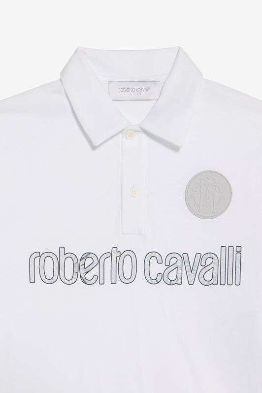 JU White Logo Polo JU White Logo Polo OPTICAL WHITE VJT64E-JD001