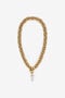 RC Chain necklace with stone pendant RC Chain necklace with stone pendant Gold TWG009-AM002