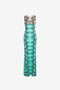 RC Python-Print Maxi Dress RC Python-Print Maxi Dress Light blue PKT133-LNE38