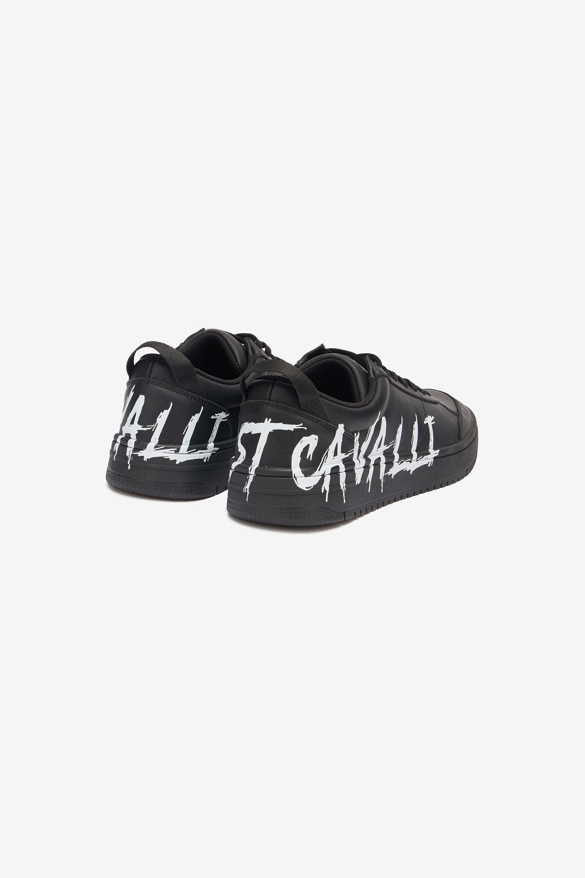 JC Sneakers Mit Graffiti-Logo JC Sneakers Mit Graffiti-Logo Schwarz UFS022-UF297