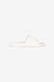 JC Mules Avec Monogramme JC Et Logo JC Mules Avec Monogramme JC Et Logo Blanc UFS044-UF366
