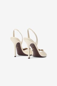 RC White Sandals with Jeweled Buckle WHITE WWS005-PZB29
