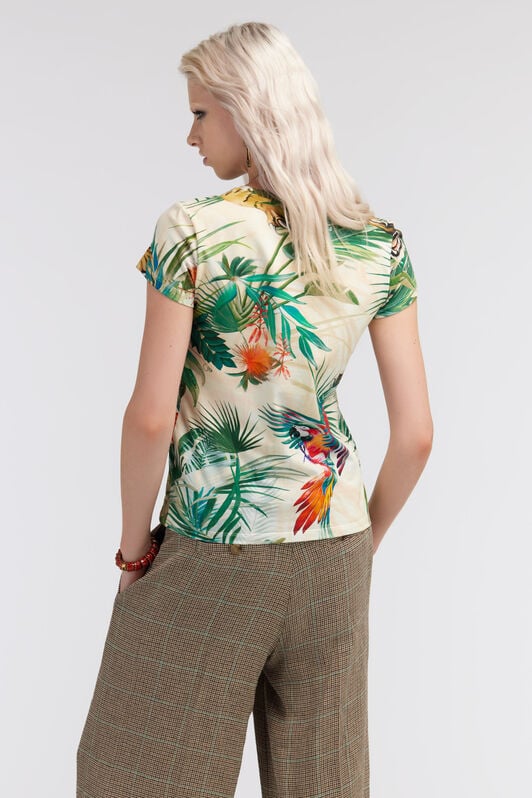 RC T-shirt with Jungle print RC T-shirt with Jungle print Green SKT60H-3DI88