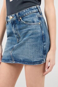 RC Blue Denim Mini Skirt LIGHT BLUE SOJ30C-D1002