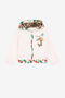 JU Butterfly And Strawberry-Print Zip Hoodie JU Butterfly And Strawberry-Print Zip Hoodie Pink QJT913-CF050