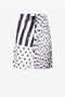 RC Leopard Flag-Print Track Shorts RC Leopard Flag-Print Track Shorts Black/White QRT224-CH061