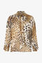 RC Chemise À Imprimé Jaguar Skin RC Chemise À Imprimé Jaguar Skin Marron clair UKT712-CTG34