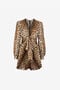 RC Minikleid mit Leoparden-Print RC Minikleid mit Leoparden-Print Hellbraun RKT131-SZH26