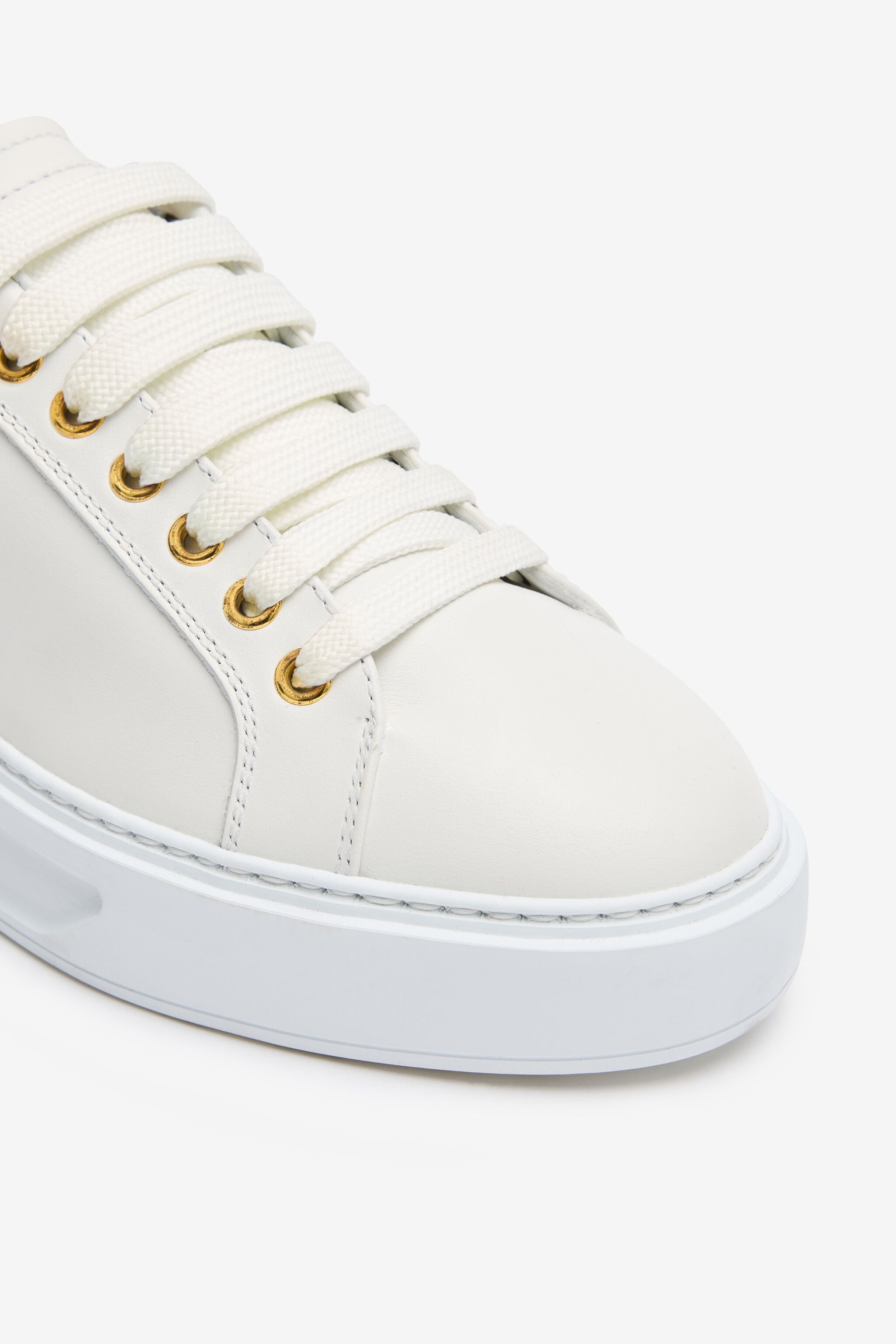 RC Zebra Heeled Sneakers White SKS031-PZ96A