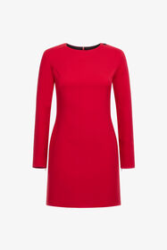 RC Long-sleeve dress with RC Red NOT10B-KU012
