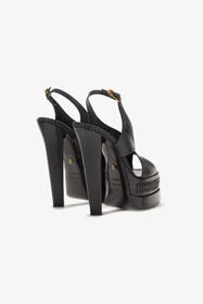 RC Platform sandals Noir SWS007-PZ899