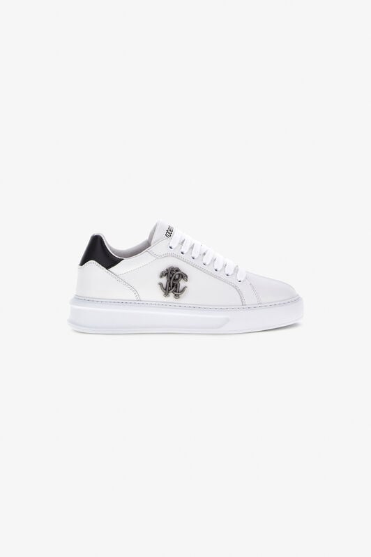 RC Sneakers with Monogram RC RC Sneakers with Monogram RC Weiß/Dunkelgrau SKS036-PZA90