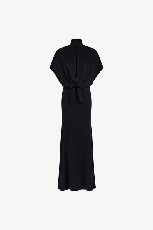 RC Long dress with knot RC Long dress with knot Black TWT117-JE040