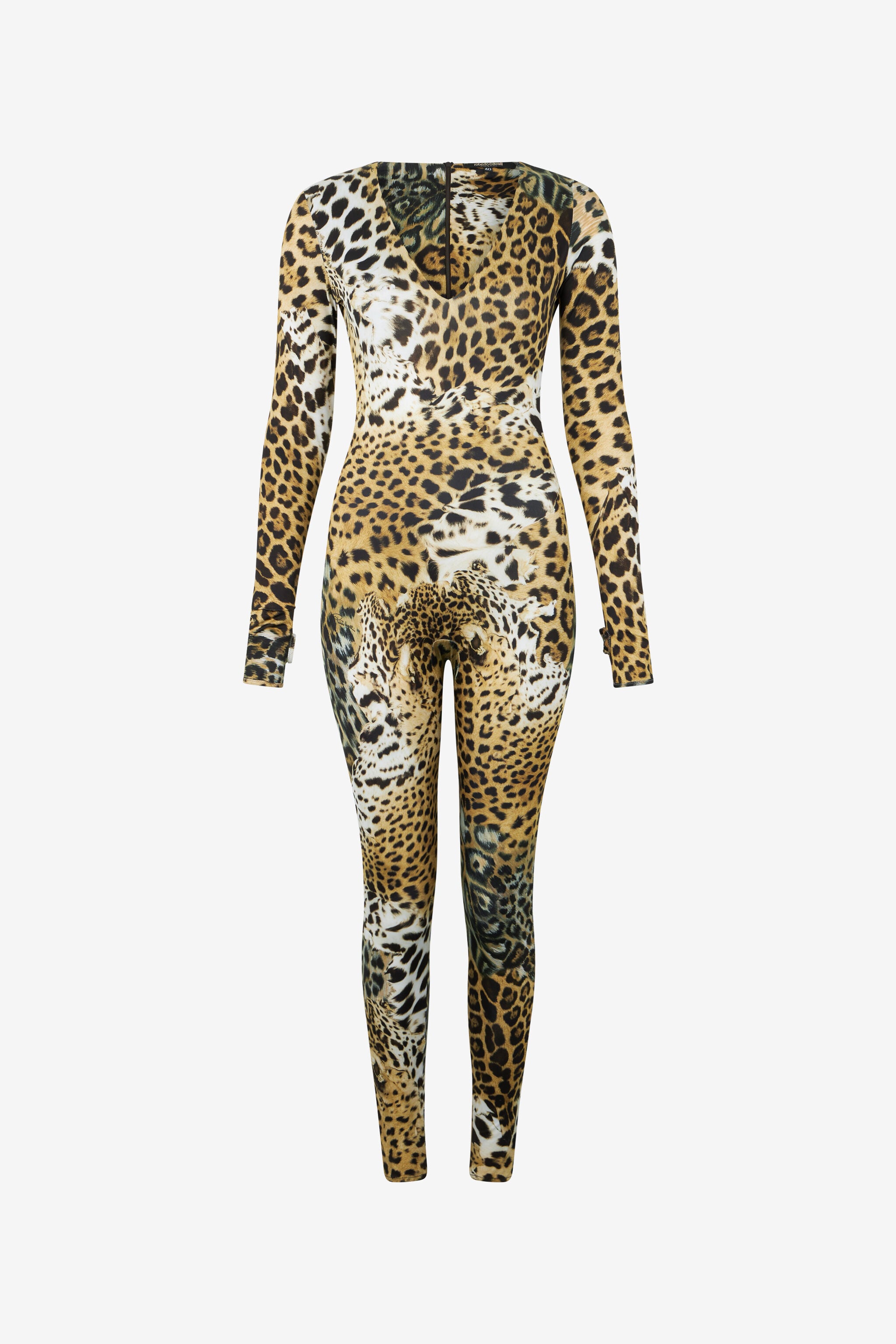 RC Jumpsuit with Jaguar Skin print RC Jumpsuit with Jaguar Skin print Light Brown SKT11A-LNG34