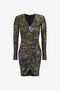 JC Python-Print Mini Dress JC Python-Print Mini Dress WISTERIA RKT964-RK473