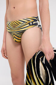 RC Ray Of Gold Print Sea Brief RC Ray Of Gold Print Sea Brief Gold TRT01A-LNM77