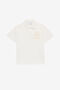 JU Polo-Shirt With RC Monogram And Lettering White UJT64E-KB001