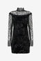 RC Spitzenkleid mit Pailletten RC Spitzenkleid mit Pailletten BLACK XWT121-FT075