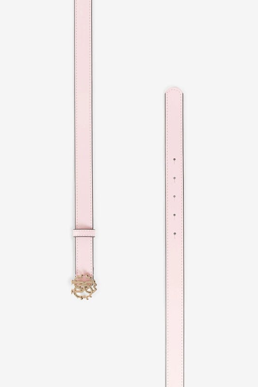 JU RC Monogram Belt JU RC Monogram Belt Pink QJC002-FT226
