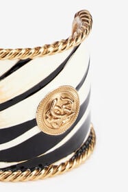 RC Enameled Metal Bracelet RC Enameled Metal Bracelet Or TKG004-AM021