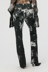 RC Jeans Con Estampado Fiammingo Flowers BLACK/GREY XWJ203-DAT77