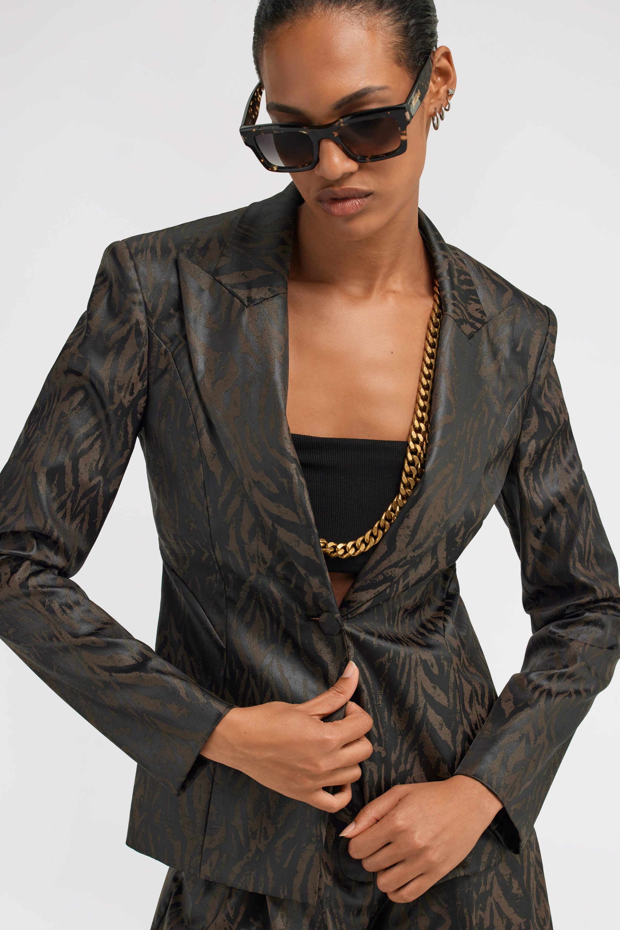 JC Just Cavalli Blazer JC Just Cavalli Blazer Black TFT150-TF217
