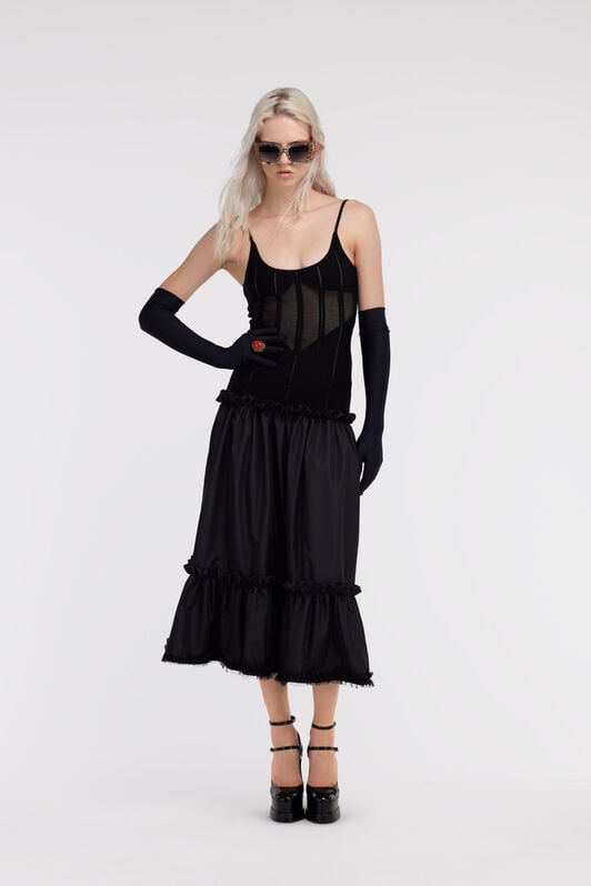 RC Knitwear dress RC Knitwear dress Noir SKM114-MG009