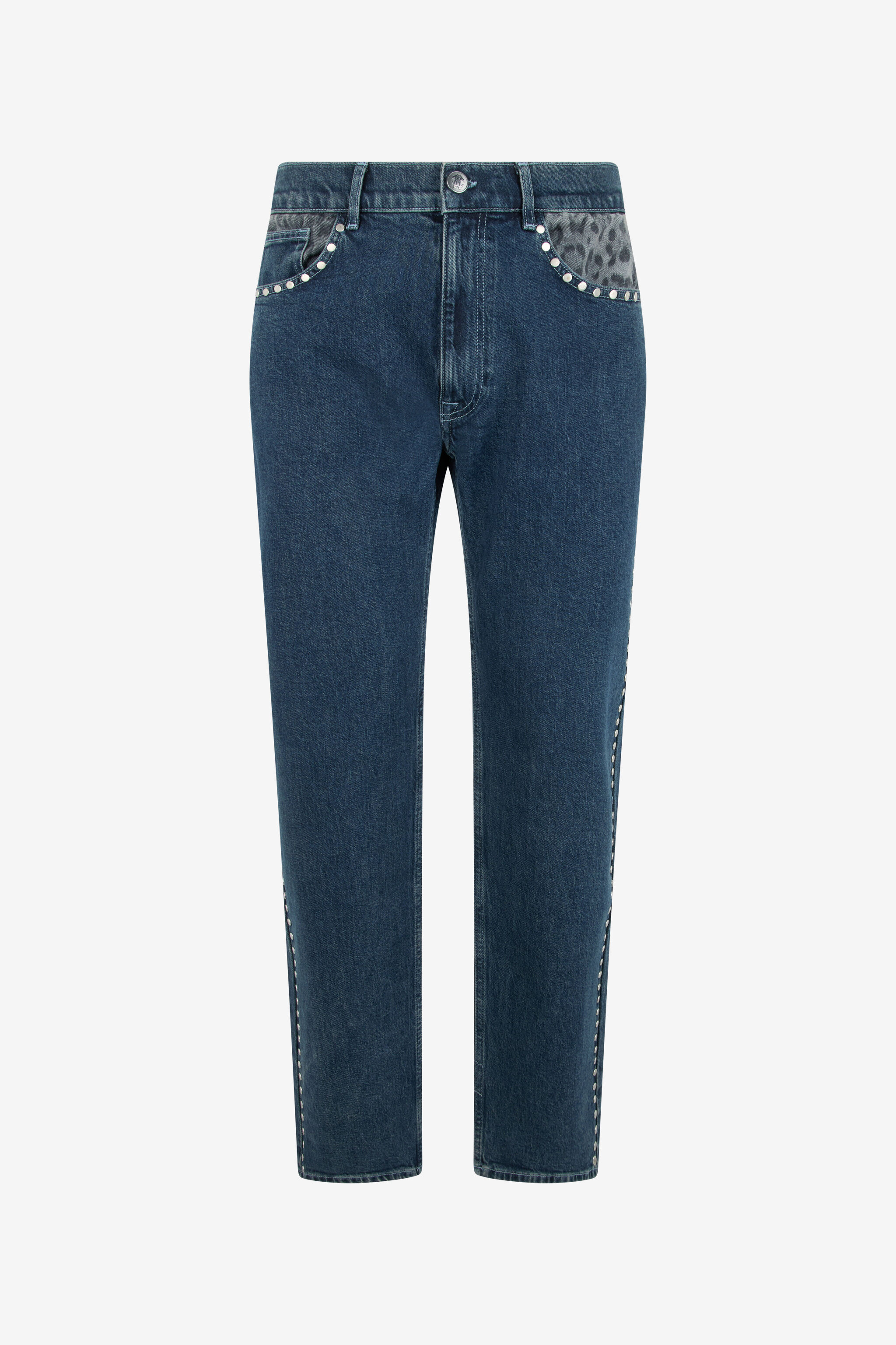 RC Denim-Hose Ready To Wear Hose Blau Nieten RC Denim-Hose Ready To Wear Hose Blau Nieten DENIM TOJ20G-DL010