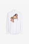 RC Graphic-Print Cotton Shirt White RRT712-CH061
