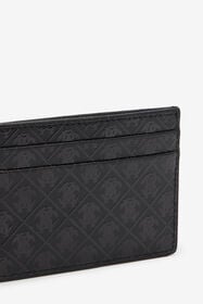 RC Porte-Cartes Avec Monogramme Mirror Snake Sur Toute La Surface Noir VRA009-PZS76