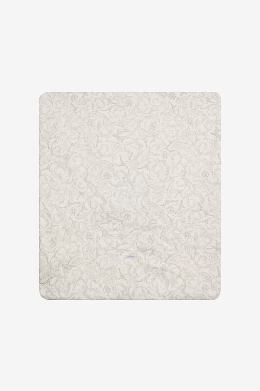 JU Avvento Print Cotton Blanket JU Avvento Print Cotton Blanket PEARL GREY XJT80G-3PS62