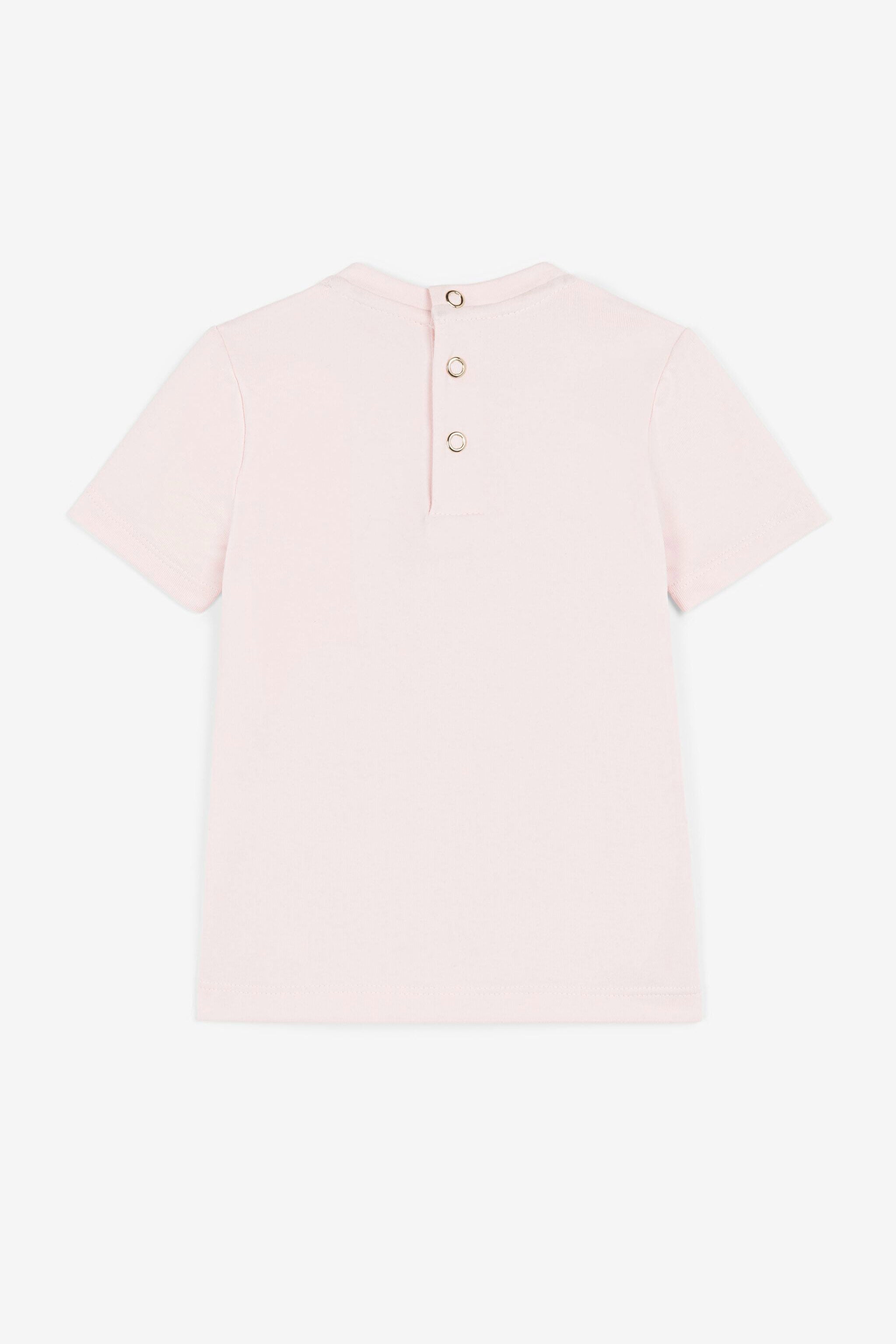 JU Bird-Print T-Shirt JU Bird-Print T-Shirt Pink OJT633-ISA2J
