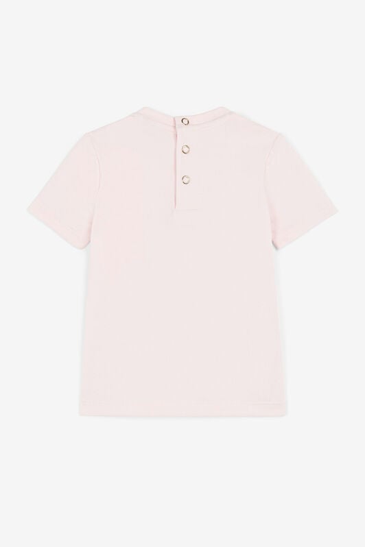 JU Bird-Print T-Shirt JU Bird-Print T-Shirt Pink OJT633-ISA2J