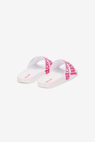 JC Slide Slip-On Bianche 003 BIANCO + 406 HOT Q61672-Q0575