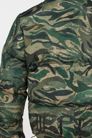 JC Chaqueta Acolchada Reversible con Estampado Tiger Camu BLACK VFT121-VF187