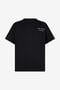 JC Black T-Shirt With Deer Back Print JC Black T-Shirt With Deer Back Print BLACK VFT043-VF087