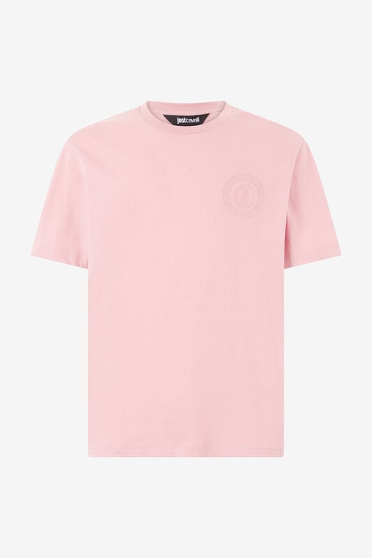 JC T-Shirt Con Monogram JC JC T-Shirt Con Monogram JC Rosa UFT053-UF073