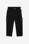 JU RC Monogram-Embroidered Cargo Trousers JU RC Monogram-Embroidered Cargo Trousers Black RJT20P-CE035
