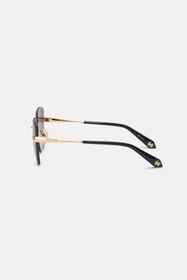 RC Lunettes de soleil à monture invisible SHINY TOTAL ROSE GOL VALD05-ID242