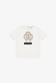 JU RC Logo T-Shirt Weiß TJT633-JD001