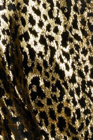 RC Fil Coupé Leopard Print Coat BLACK/GOLD WKT502-FT061