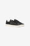 RC Black Croc-Effect Sneaker with Monogram RC RC Black Croc-Effect Sneaker with Monogram RC BLACK QOS00C-PZ577
