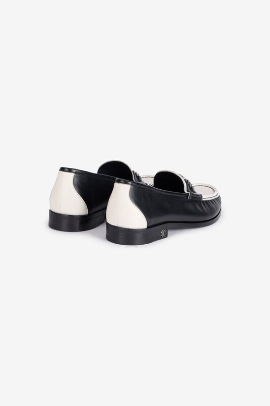 RC Two-Tone Loafers With Mirror Snake Monogram RC Two-Tone Loafers With Mirror Snake Monogram Black/White URS014-PZ590