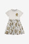 JU Printed dress JU Printed dress White SJT119-JD001