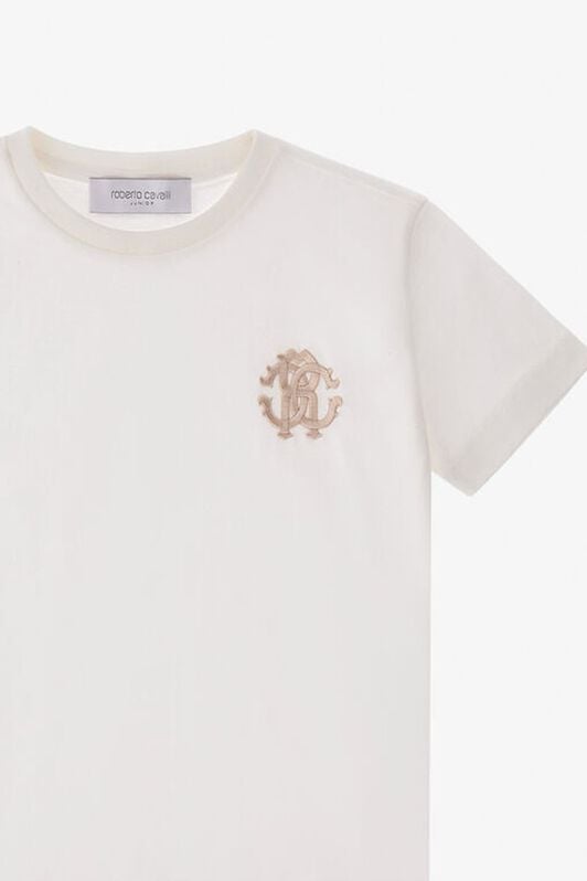 RC RC Monogram T-shirt RC RC Monogram T-shirt White SJT60A-JD001