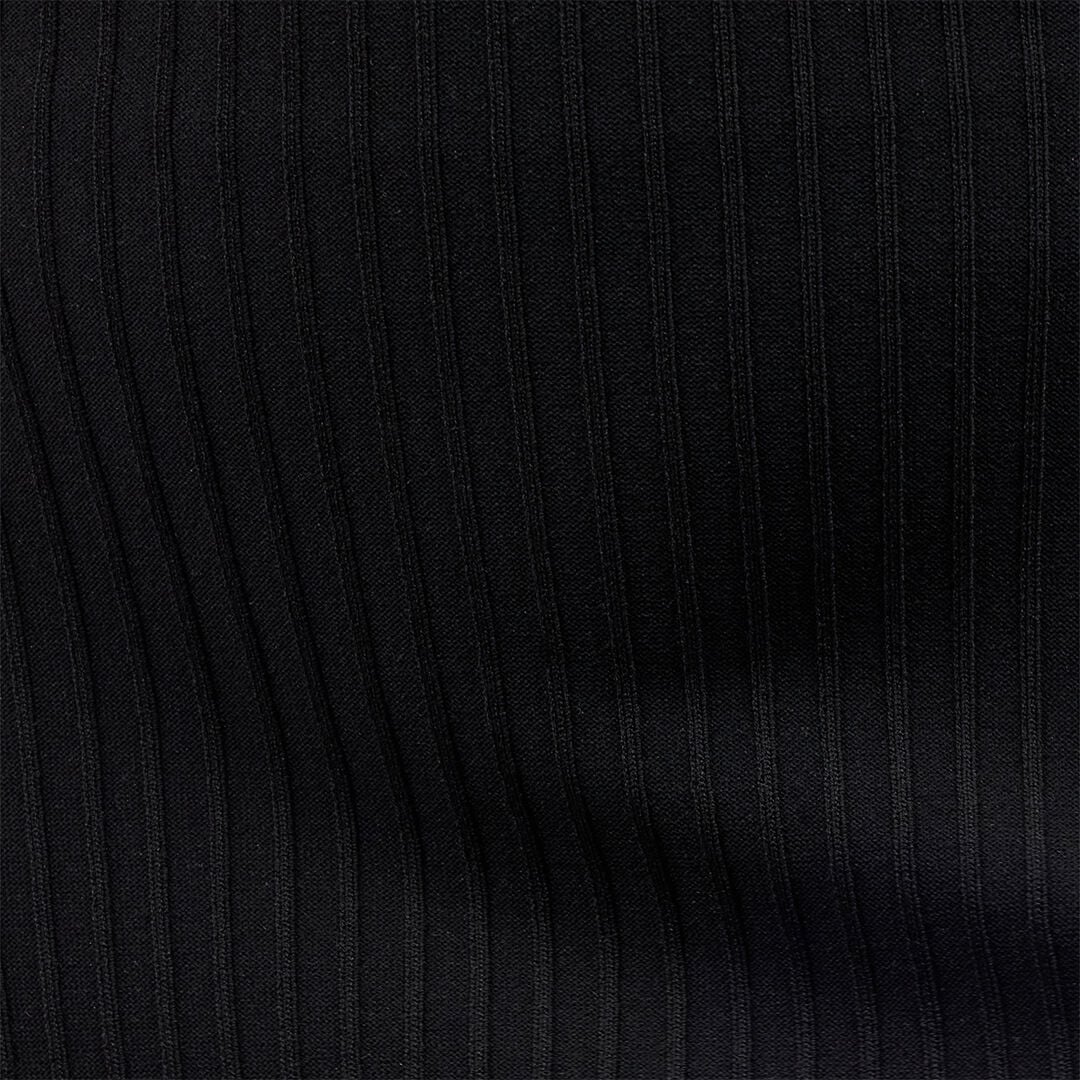 JC Geripptes Midikleid JC Geripptes Midikleid Schwarz UFT165-UF231